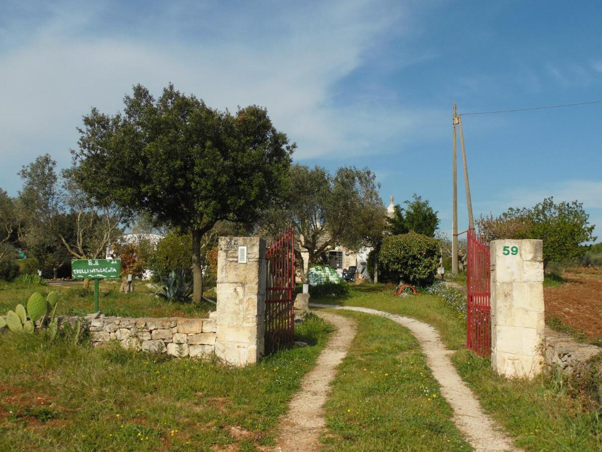 B&B Trulli Sotto La Cupa มาร์ตินาฟรังกา ภายนอก รูปภาพ