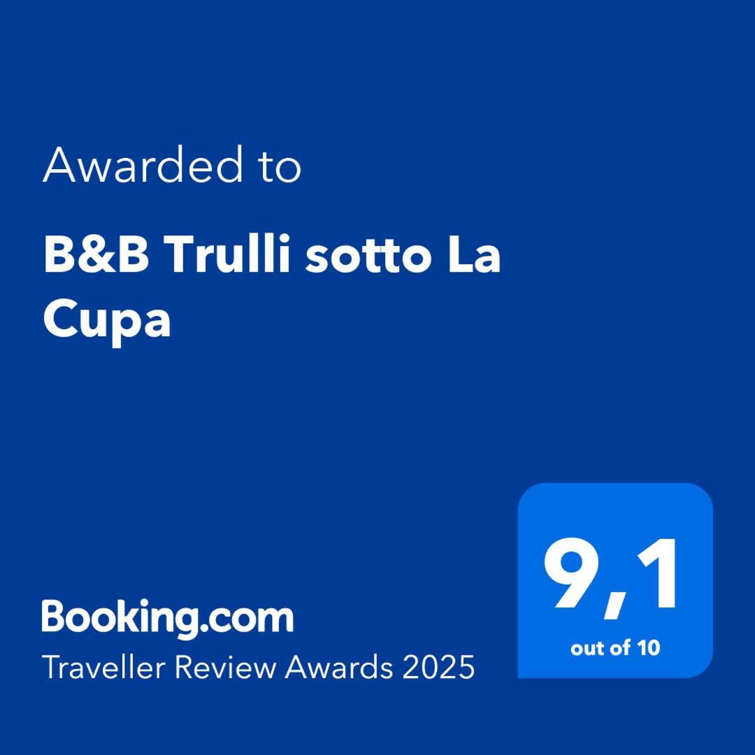 B&B Trulli Sotto La Cupa มาร์ตินาฟรังกา ภายนอก รูปภาพ